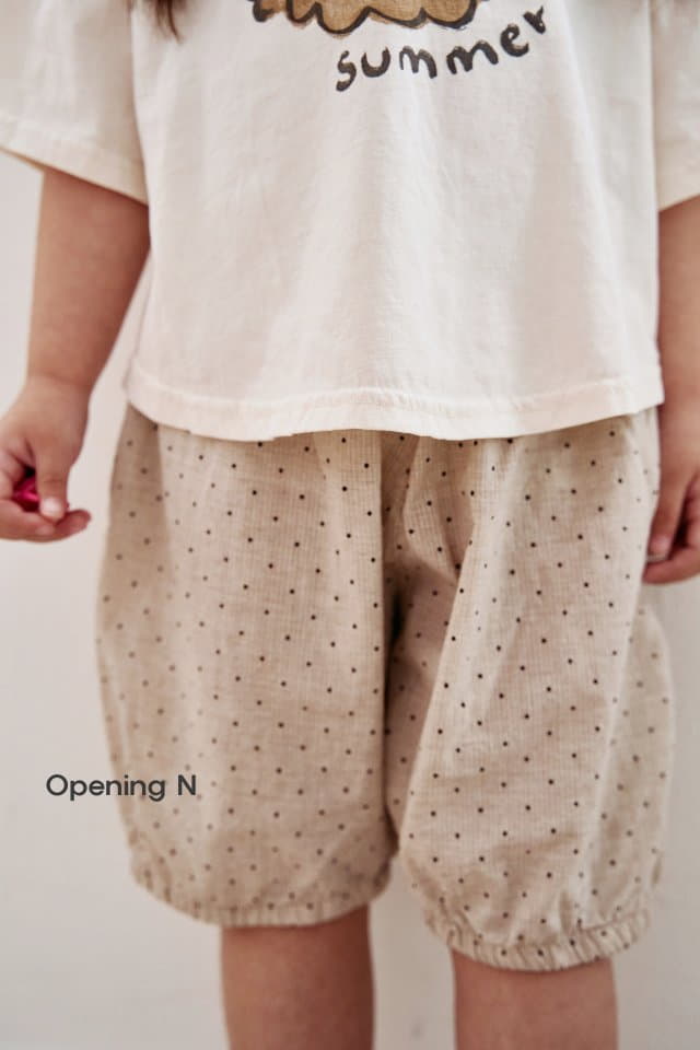 Opening & - Korean Children Fashion - #Kfashion4kids - Bonbon Dot Pants - 4
