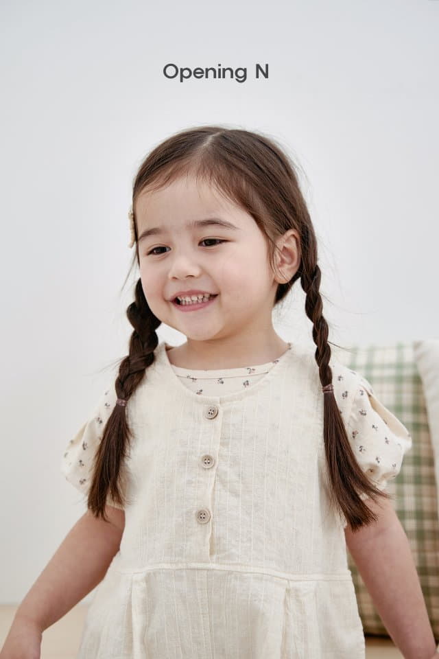 Opening & - Korean Children Fashion - #magicofchildhood - Lip Overalls - 3