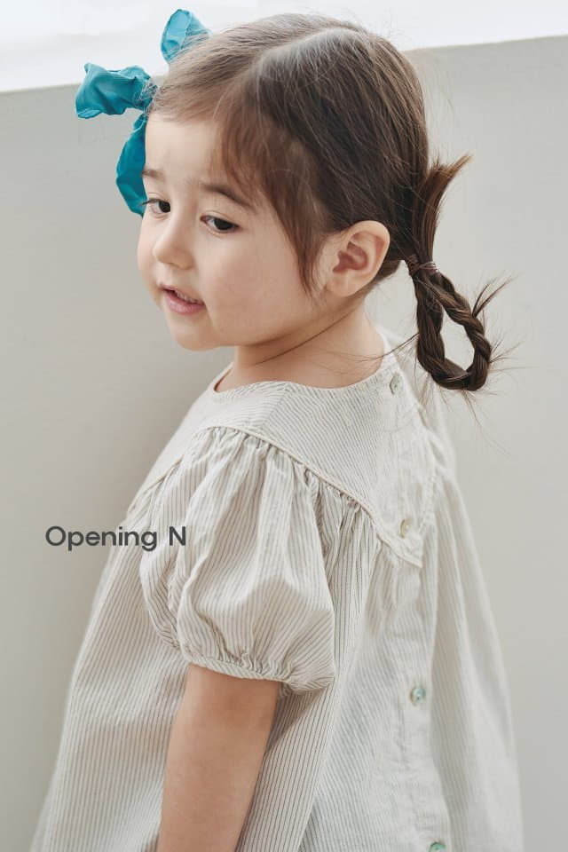 Opening & - Korean Children Fashion - #minifashionista - Classic Line Blouse - 6