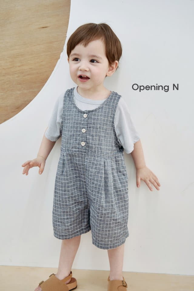 Opening & - Korean Children Fashion - #magicofchildhood - Lip Overalls - 4