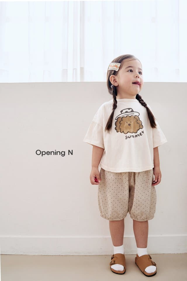 Opening & - Korean Children Fashion - #minifashionista - Bonbon Dot Pants - 6