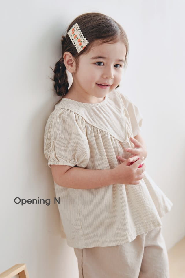 Opening & - Korean Children Fashion - #prettylittlegirls - Classic Line Blouse - 7