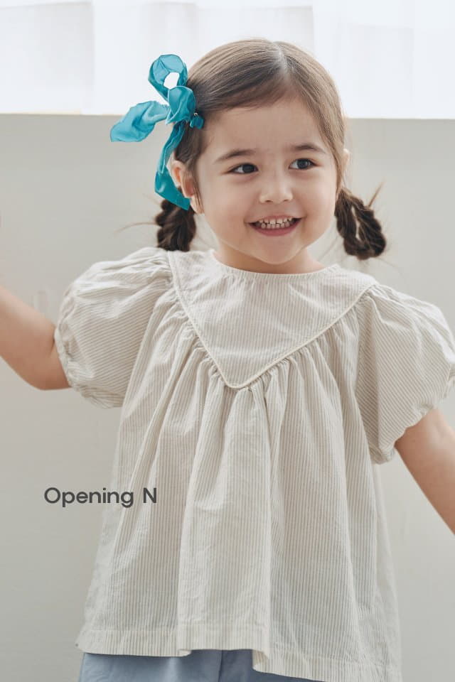 Opening & - Korean Children Fashion - #stylishchildhood - Classic Line Blouse - 10