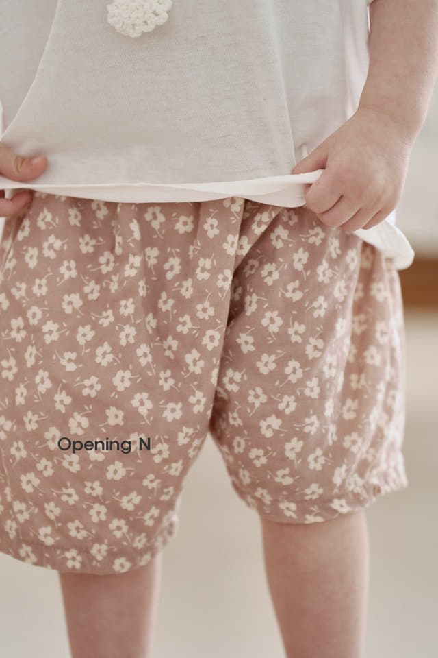 Opening & - Korean Children Fashion - #todddlerfashion - Pure Flower Pants - 10