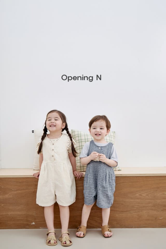 Opening & - Korean Children Fashion - #todddlerfashion - Lip Overalls - 6