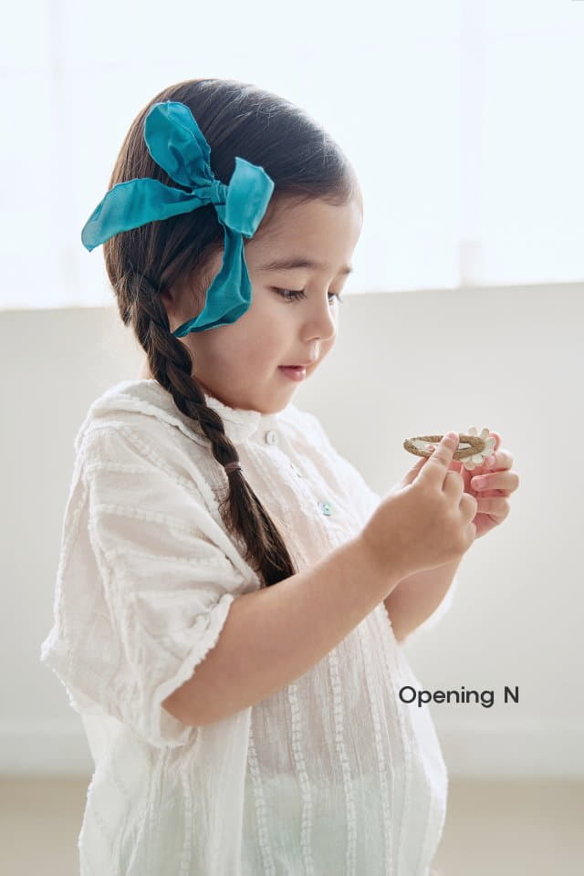 Opening & - Korean Children Fashion - #toddlerclothing - Haize Vlouse - 12