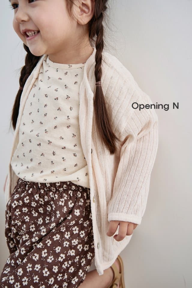 Opening & - Korean Children Fashion - #todddlerfashion - Jenny Cardigan - 4