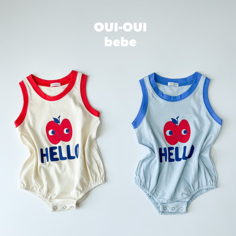 Oui Oui - Korean Baby Fashion - #babyclothing - Bebe Popo Bodysuit - 4