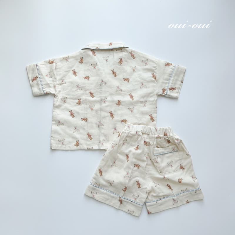 Oui Oui - Korean Children Fashion - #magicofchildhood - Maman Pajama - 2