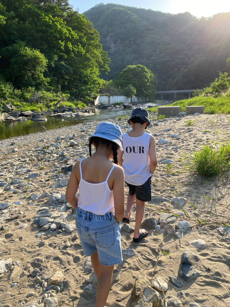 Our - Korean Children Fashion - #Kfashion4kids - Denim Bucket Hat - 3
