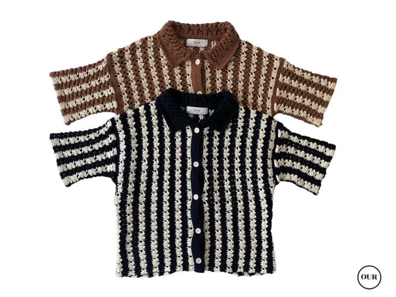 Our - Korean Children Fashion - #Kfashion4kids - Sunset Knit Cardigan