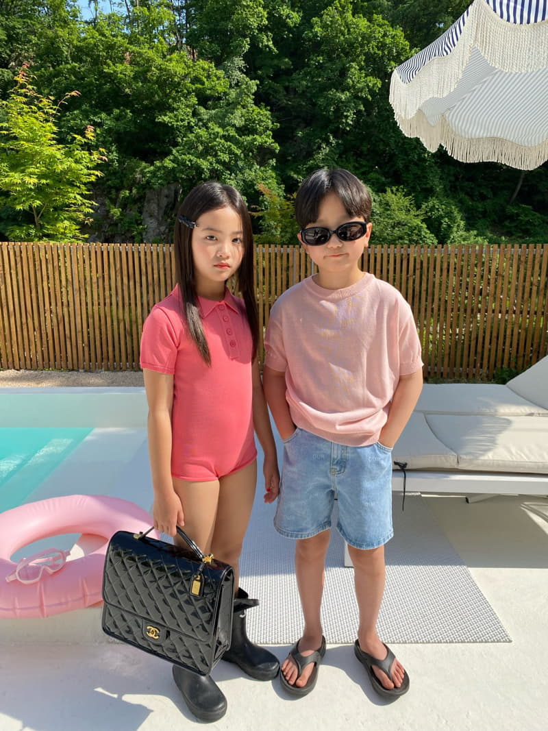 Our - Korean Children Fashion - #designkidswear - Jane Collar Swimwear with Mom - 7