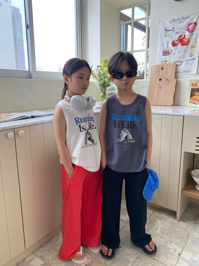 Our - Korean Children Fashion - #discoveringself - Runner Sleeveless - 6