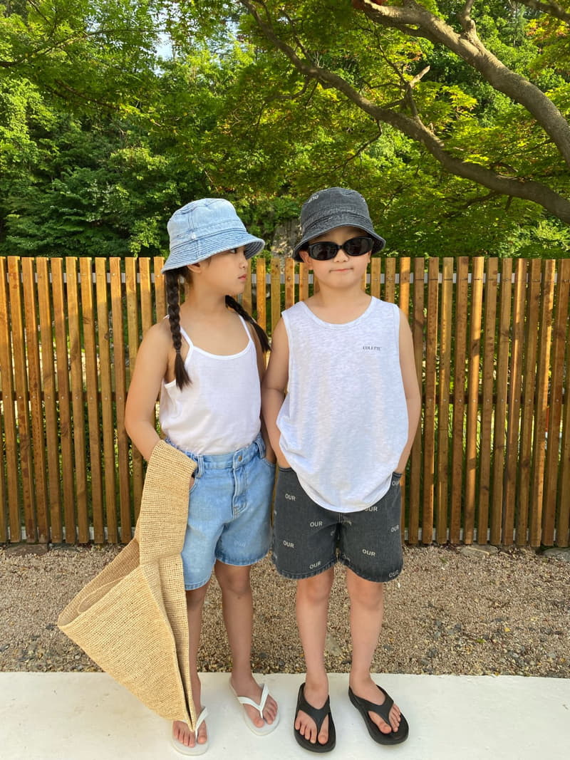 Our - Korean Children Fashion - #minifashionista - Denim Bucket Hat - 6