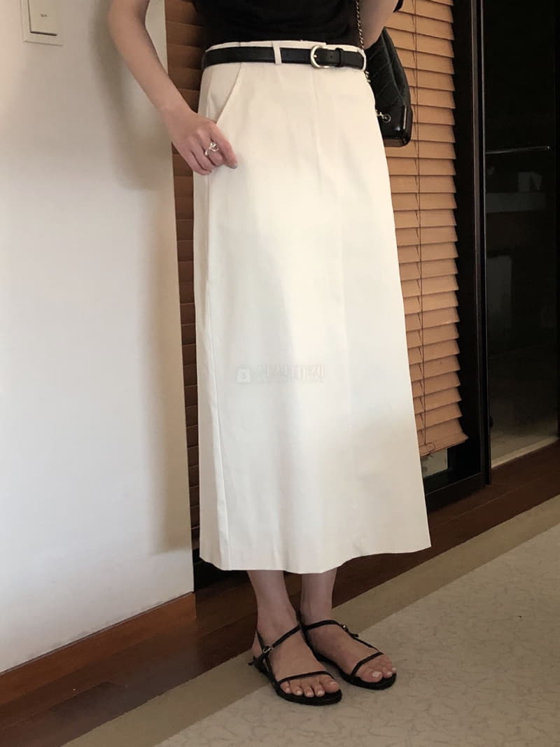 Overclassic - Korean Women Fashion - #momslook - Butter Skirt - 3