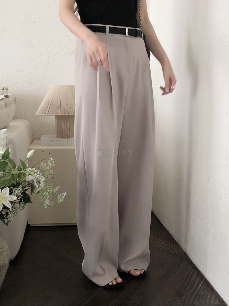 Overclassic - Korean Women Fashion - #momslook - Relieve Pants - 2