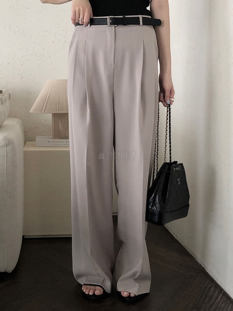 Overclassic - Korean Women Fashion - #momslook - Relieve Pants - 6