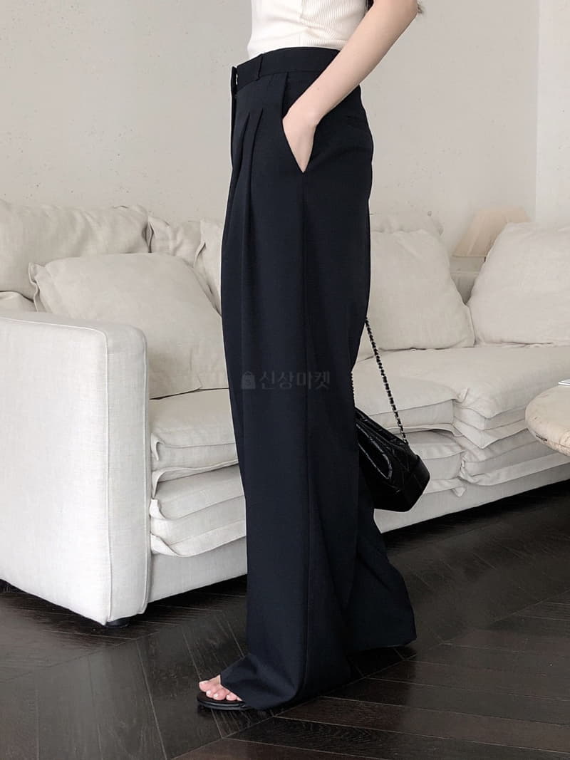 Overclassic - Korean Women Fashion - #momslook - Relieve Pants - 7