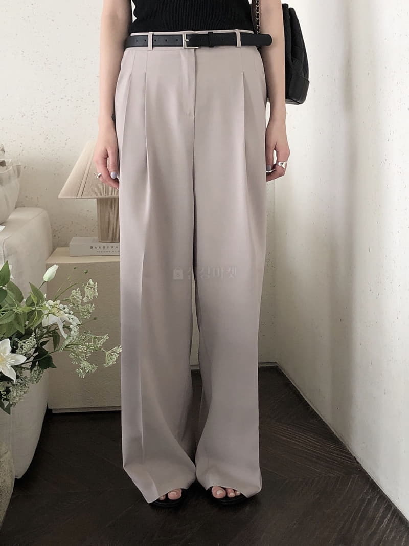 Overclassic - Korean Women Fashion - #womensfashion - Relieve Pants - 3
