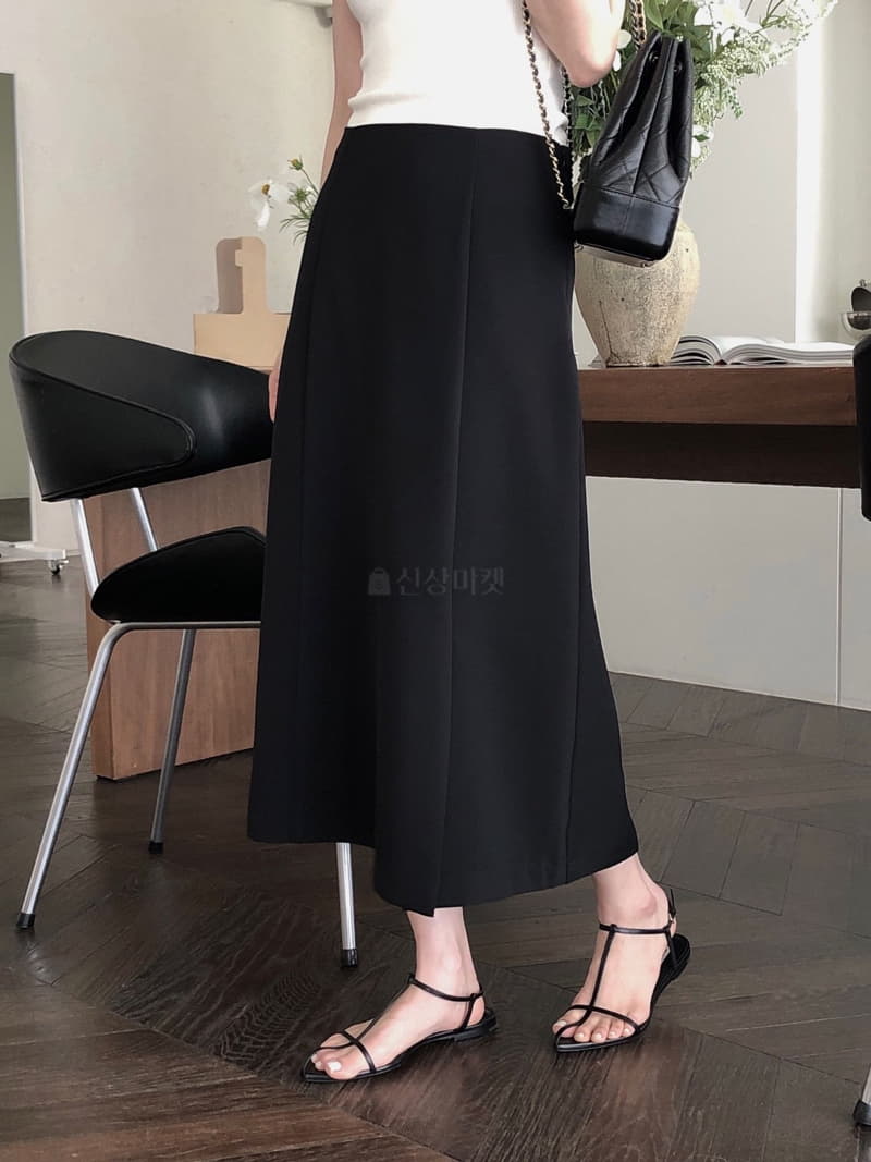 Overclassic - Korean Women Fashion - #womensfashion - If SLit Skirt - 11