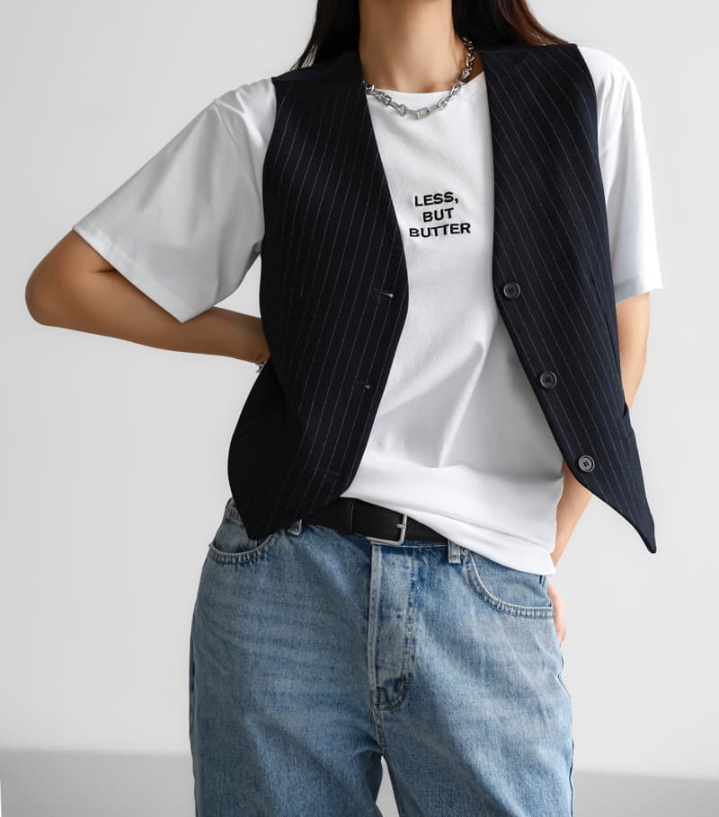 Paper Moon - Korean Women Fashion - #momslook - Classic Vest