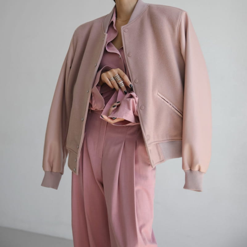 Paper Moon - Korean Women Fashion - #momslook - Oversized Wool Blend Button Down Shirt - 3