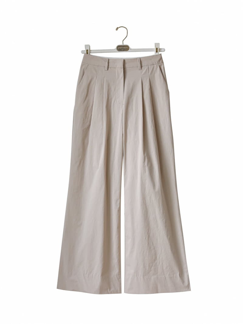 Paper Moon - Korean Women Fashion - #restrostyle - Two Pintuck Pants - 6