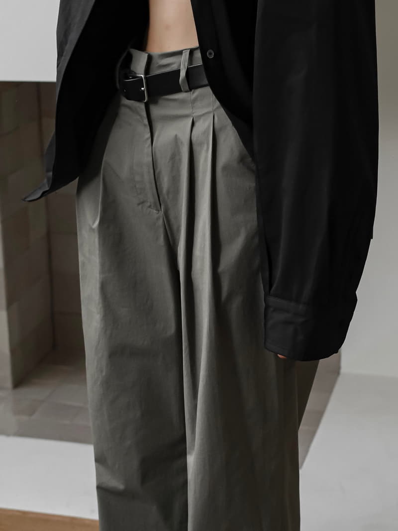 Paper Moon - Korean Women Fashion - #shopsmall - Two Pintuck Pants - 8