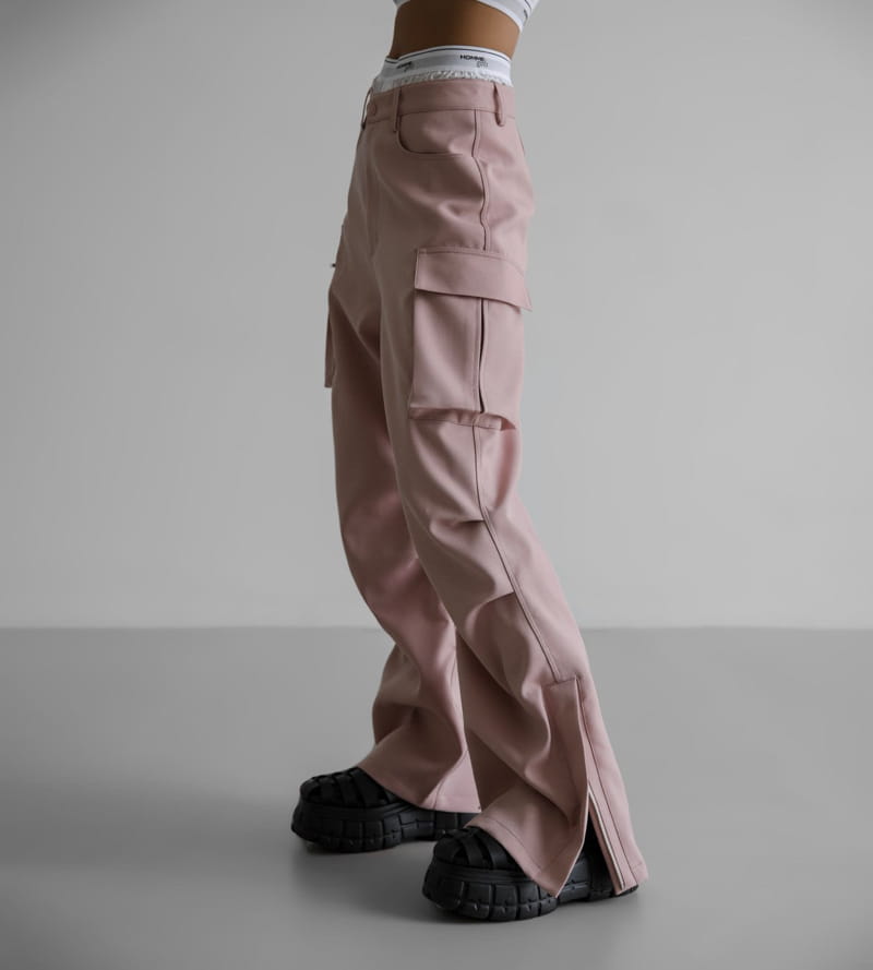 Paper Moon - Korean Women Fashion - #thelittlethings - LUX Heavy Texture Wide Cargo Trousers - 7