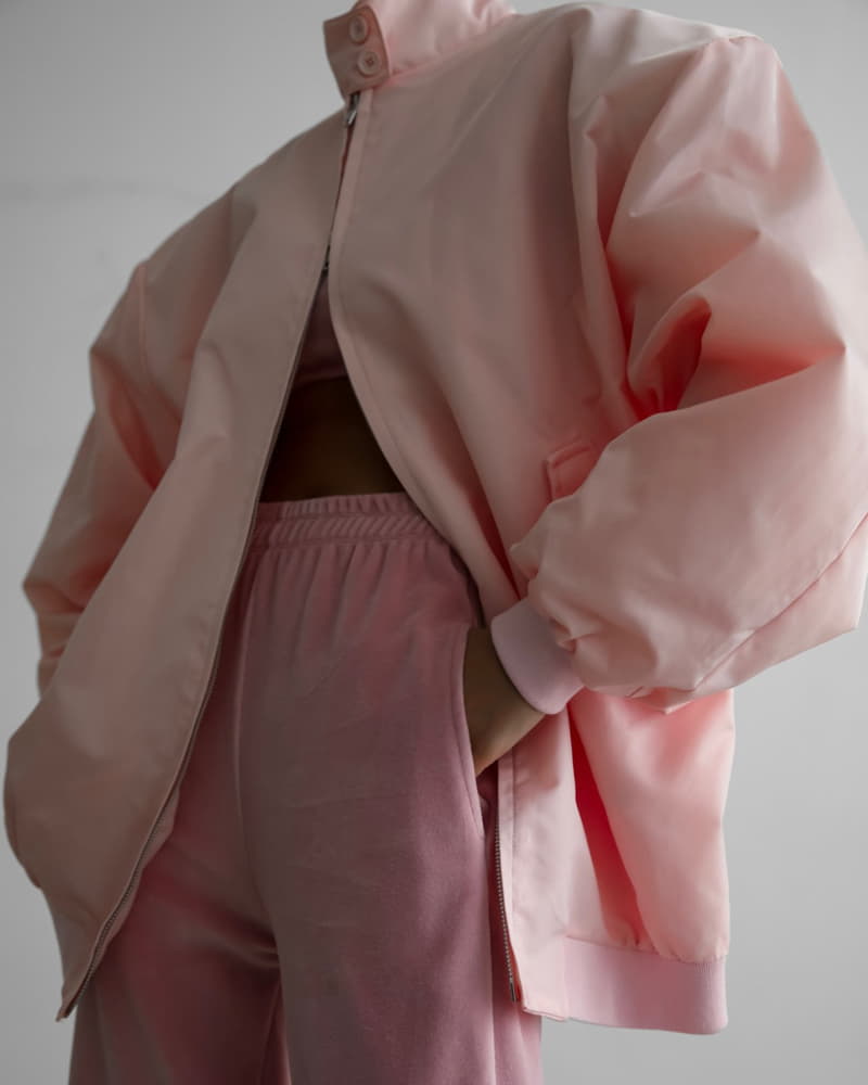 Paper Moon - Korean Women Fashion - #womensfashion - Pad Baracuta Jacket - 5