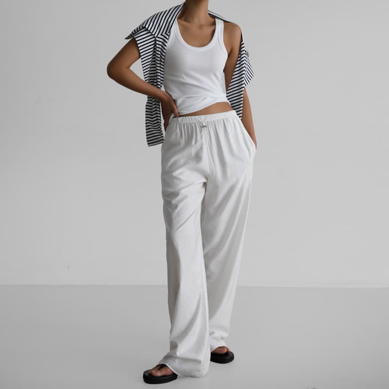 Paper Moon - Korean Women Fashion - #momslook - Crop Stripes Tee - 4
