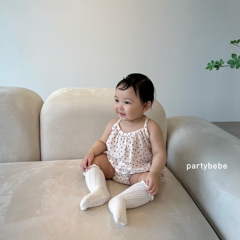 Party Kids - Korean Baby Fashion - #babyfever - Mini Tulip Top Bottom Set