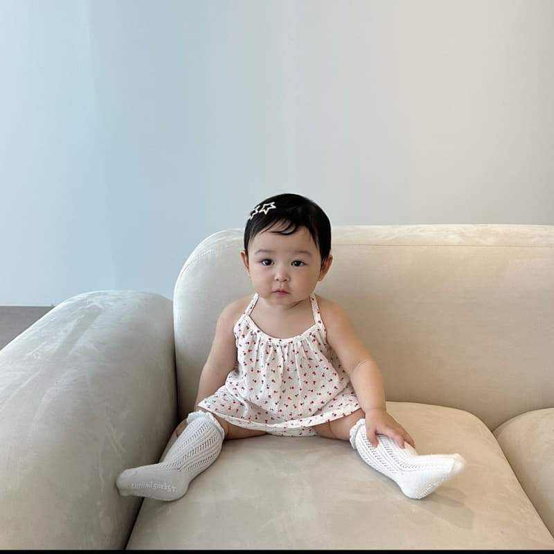 Party Kids - Korean Baby Fashion - #babygirlfashion - Mini Tulip Top Bottom Set - 2