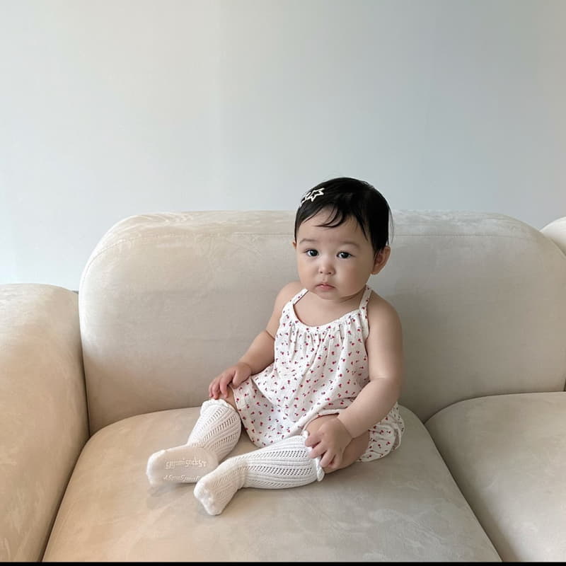 Party Kids - Korean Baby Fashion - #babyoutfit - Mini Tulip Top Bottom Set - 6