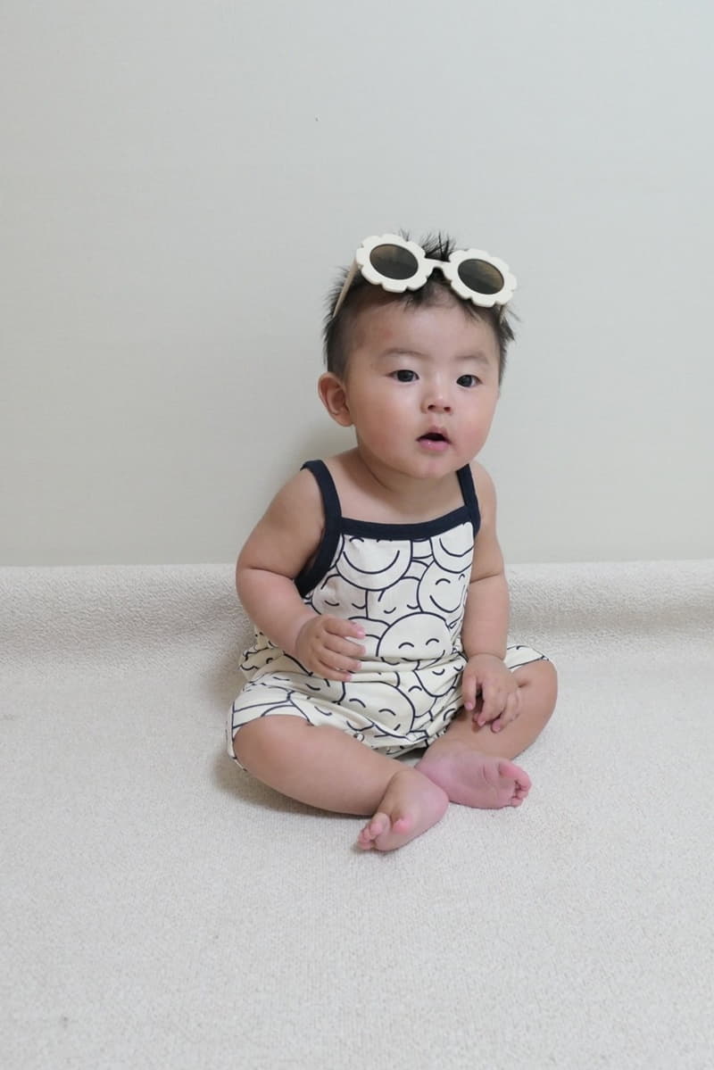 Party Kids - Korean Baby Fashion - #babyoutfit - Smile Bodysuit - 6