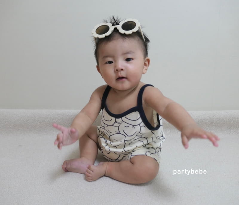 Party Kids - Korean Baby Fashion - #onlinebabyshop - Smile Bodysuit - 9