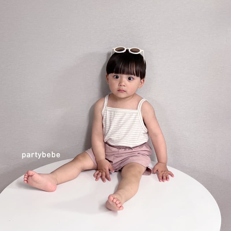 Party Kids - Korean Children Fashion - #magicofchildhood - Simple Shorts - 5