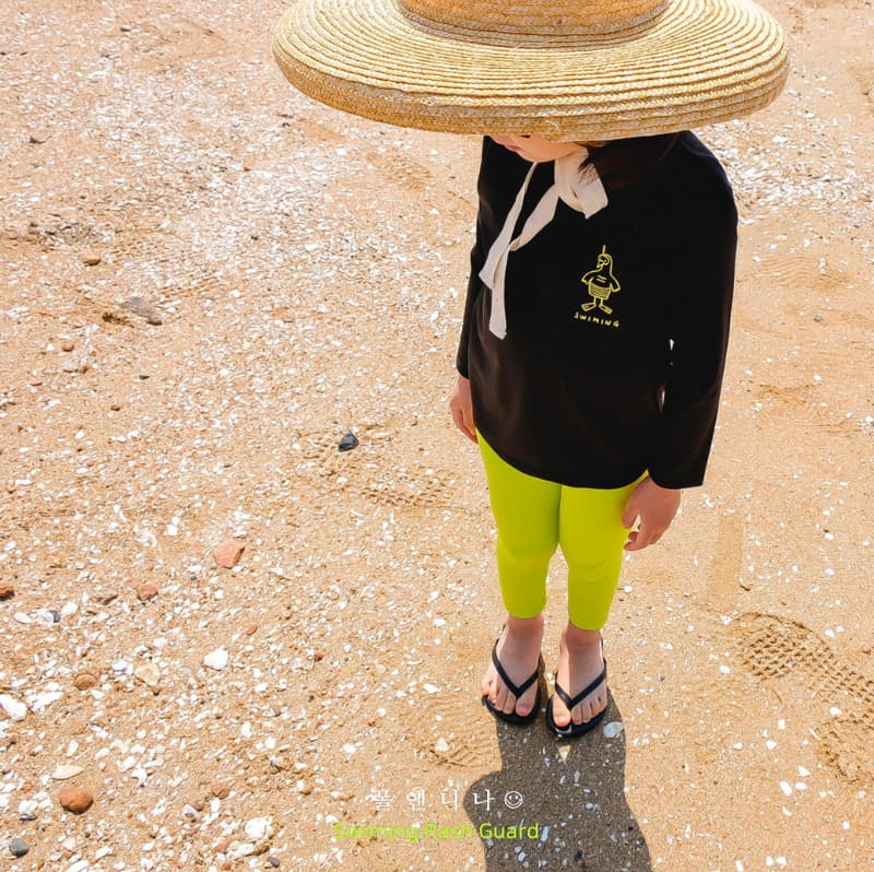 Paul & Nina - Korean Children Fashion - #childofig - Duck Long Sleeves Rashguard - 3