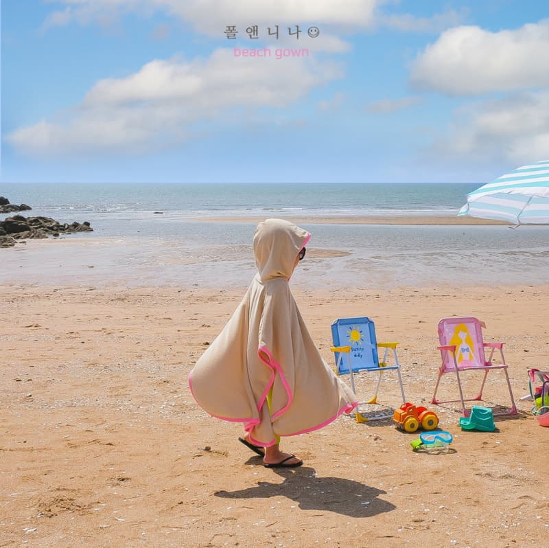 Paul & Nina - Korean Children Fashion - #childofig - Terry Beach Gawn - 4