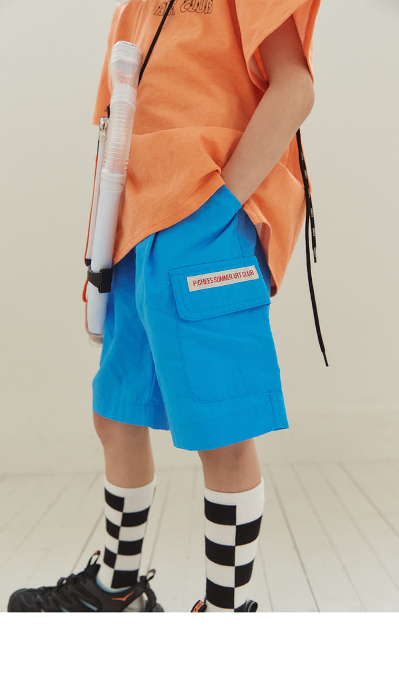 Peach-Cream - Korean Junior Fashion - #kidsshorts - Rich Shorts