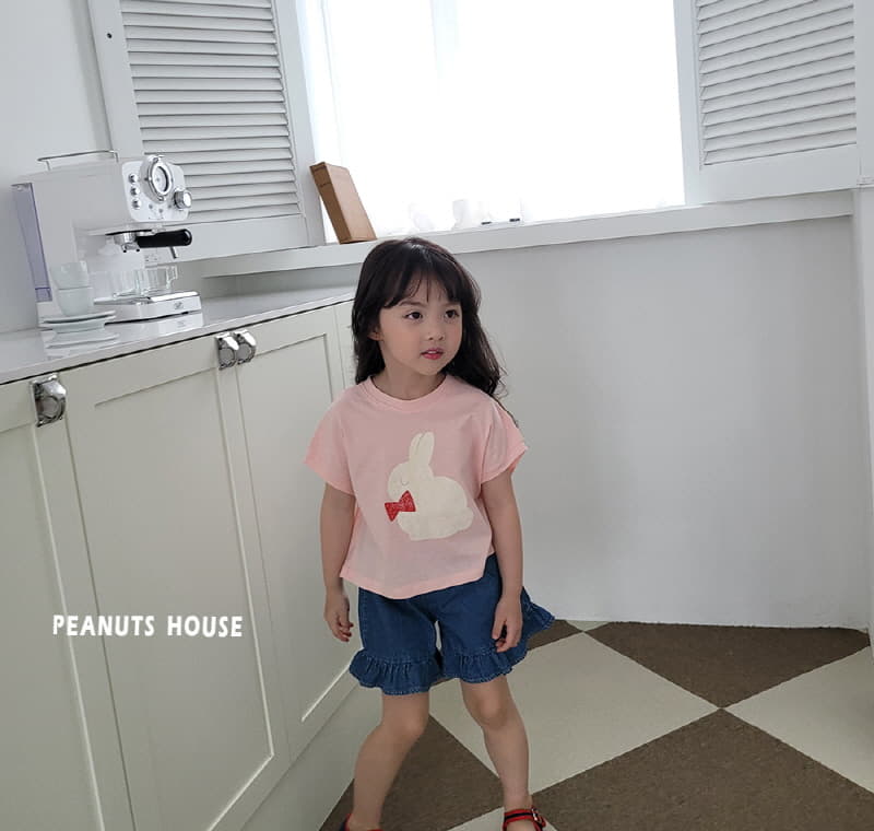 Peanuts - Korean Children Fashion - #Kfashion4kids - Ribbon Rabbit Tee - 9