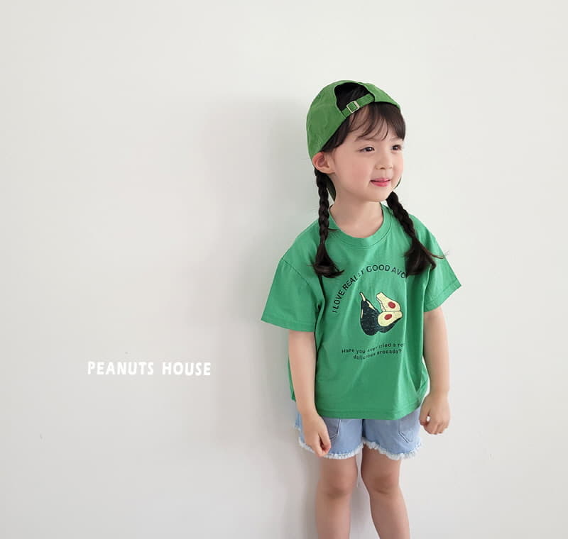 Peanuts - Korean Children Fashion - #childofig - Avocado Tee - 6