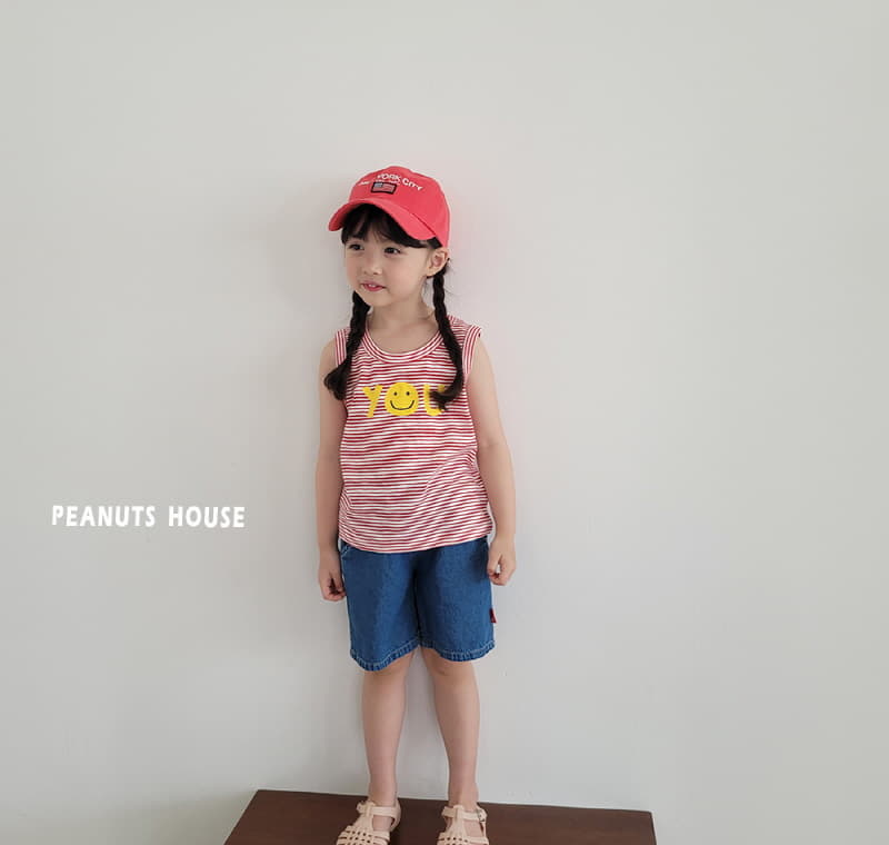 Peanuts - Korean Children Fashion - #childofig - Stripes Sleeveless - 4