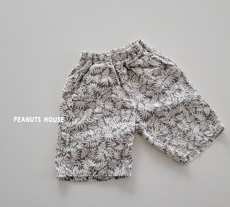 Peanuts - Korean Children Fashion - #childrensboutique - Palm Shorts - 11