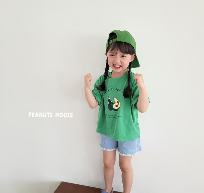 Peanuts - Korean Children Fashion - #designkidswear - Avocado Tee - 8