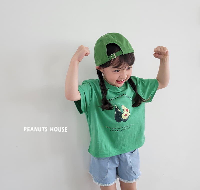 Peanuts - Korean Children Fashion - #discoveringself - Avocado Tee - 9