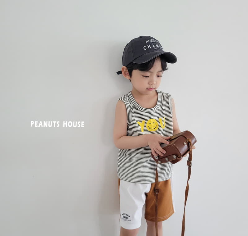 Peanuts - Korean Children Fashion - #discoveringself - Stripes Sleeveless - 6