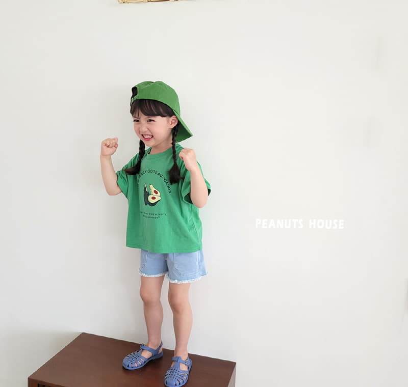 Peanuts - Korean Children Fashion - #kidsshorts - Avocado Tee - 11