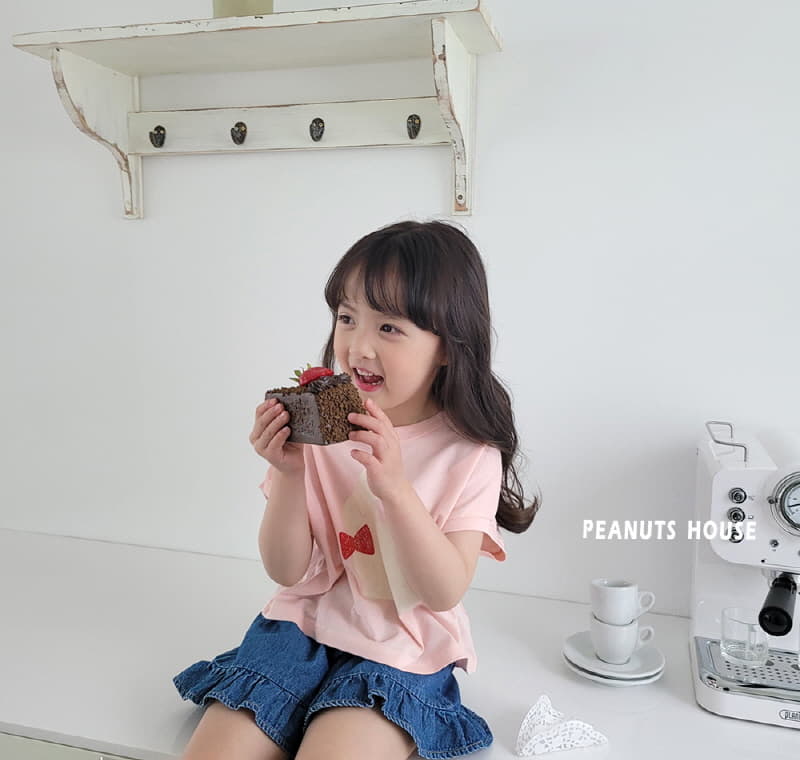 Peanuts - Korean Children Fashion - #kidzfashiontrend - Ribbon Rabbit Tee - 8