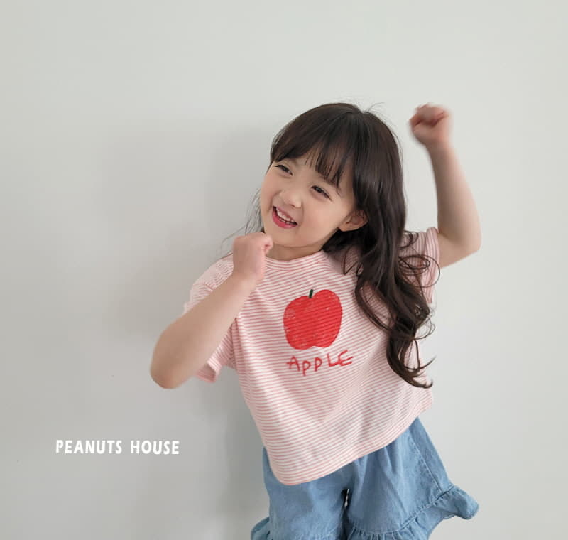 Peanuts - Korean Children Fashion - #kidzfashiontrend - Apple Tee - 7